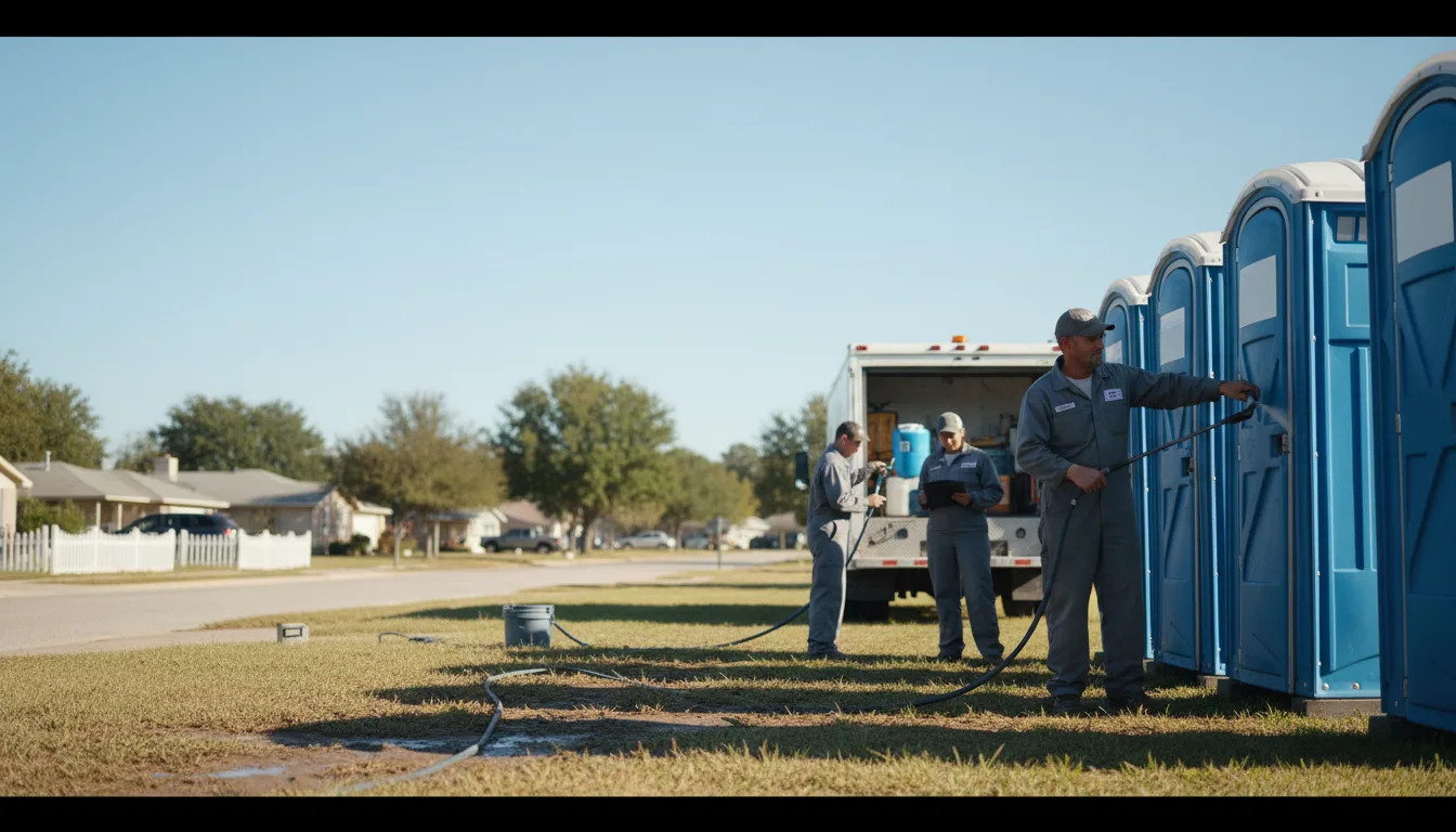 Long-Term Portable Toilet Rental in Flat Rock, IN near me